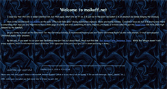 Desktop Screenshot of maikoff.net